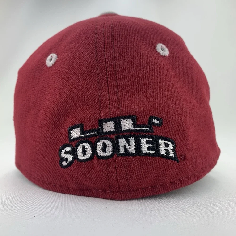 Lil' Sooner OU Hat INFANT Baby Oklahoma One Fit Structured Baseball Cap TOW